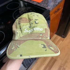 Supreme Military Camo Hat